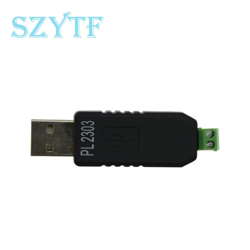 SZYTF USB zu RS485 Konverter in Schwarz mit Unterstützung für CH340, PL2303 und FT232RL Chipsätze für Windows 10 - Bild 1