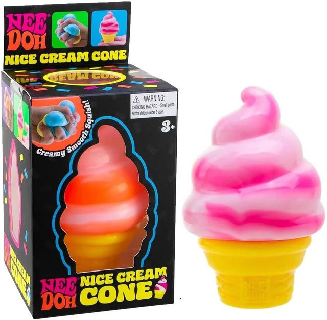 Nice Cream Come Serie Stressball Eistüte, Modellierung, ab 14 Jahren - Bild 1