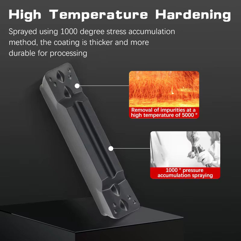 KEENCUTEER Hartmetall-Einstechplatten MGMN für CNC-Bearbeitung von Gusseisen - Bild 3