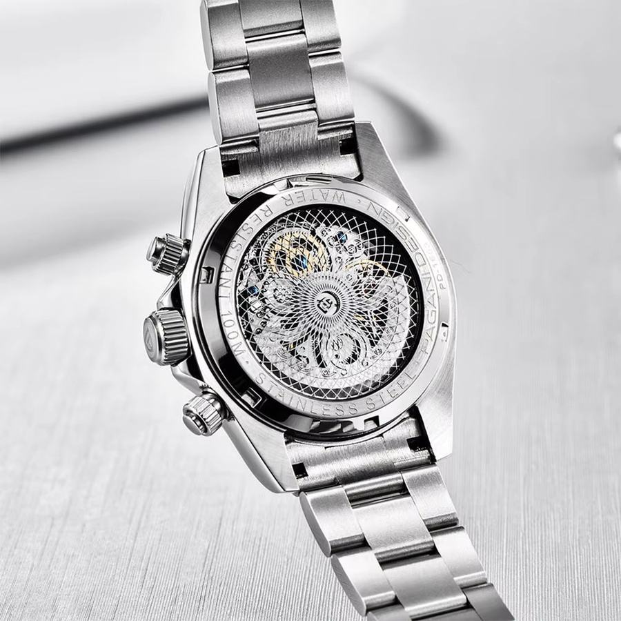 PAGANI DESIGN Armbanduhr, Automatik, Edelstahl, Saphirglas, 40 mm, Herren - Bild 5