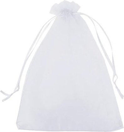 YWZT Home Depot Pflanzenschutzbeutel aus Kunststoff für Obst und Gemüse, Farbe: Weiß, B/H: 20 x 30 cm, 20 Stück - Bild 1