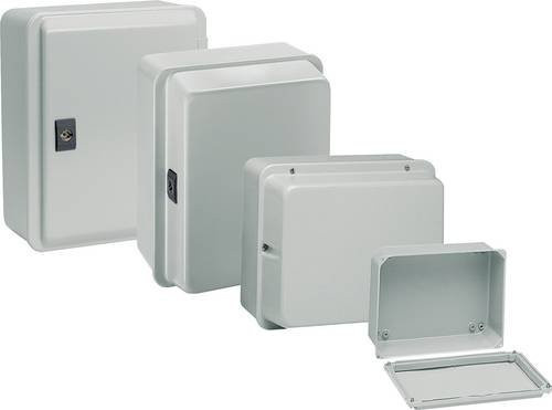 Schneider Electric NSYDBN2520 Abzweigdose aus Stahl in Grau, B/H/T: 20,6 x 25,6 x 9,3 cm - Bild 1