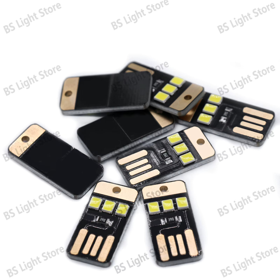 LED Mini Buchlicht USB 5V mit 2835 SMD Weiß B: 2,4 cm, H: 1,2 cm - Bild 6