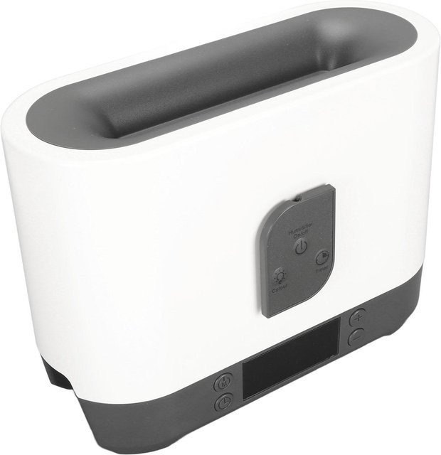 Multifunktionaler Luftbefeuchter von OutsideWorld mit Bluetooth 5.2 Lautsprecher, RGB-Licht, Wecker und Fernbedienung in Grau - Bild 1