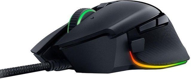 Razer Basilisk V3 Ergonomische Gaming-Maus Schwarz mit 26000 DPI und optischem Sensor - Bild 1