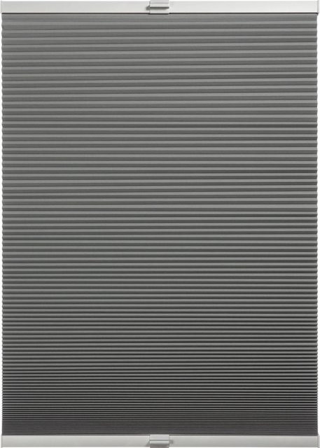 Schöner Wohnen Thermo-Wabenplissee Sina, Grau, B: 60 cm, H: 130 cm - Bild 1