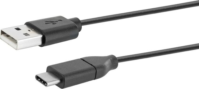 Schwaiger Adapterkabel USB 3.1 C-Stecker auf USB 2.0 A-Stecker, schwarz, 1 m - Bild 2