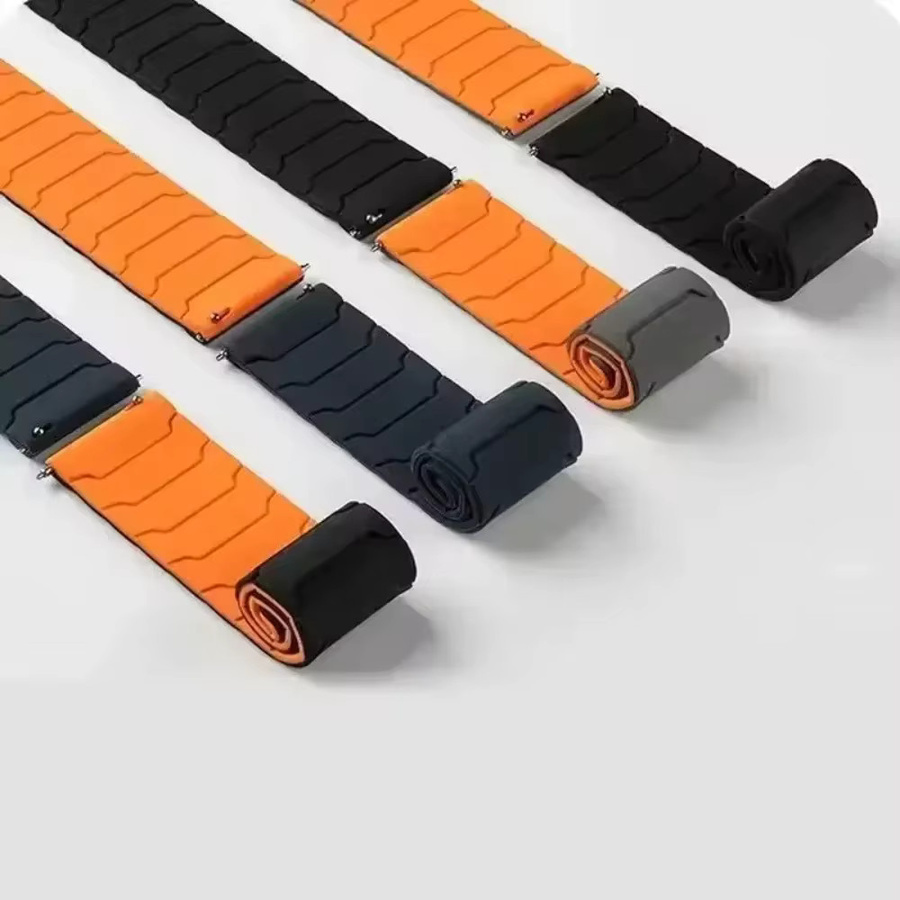 Xiaomi Uhrenarmband Silikon, 22/20 mm, Schwarz - Bild 3