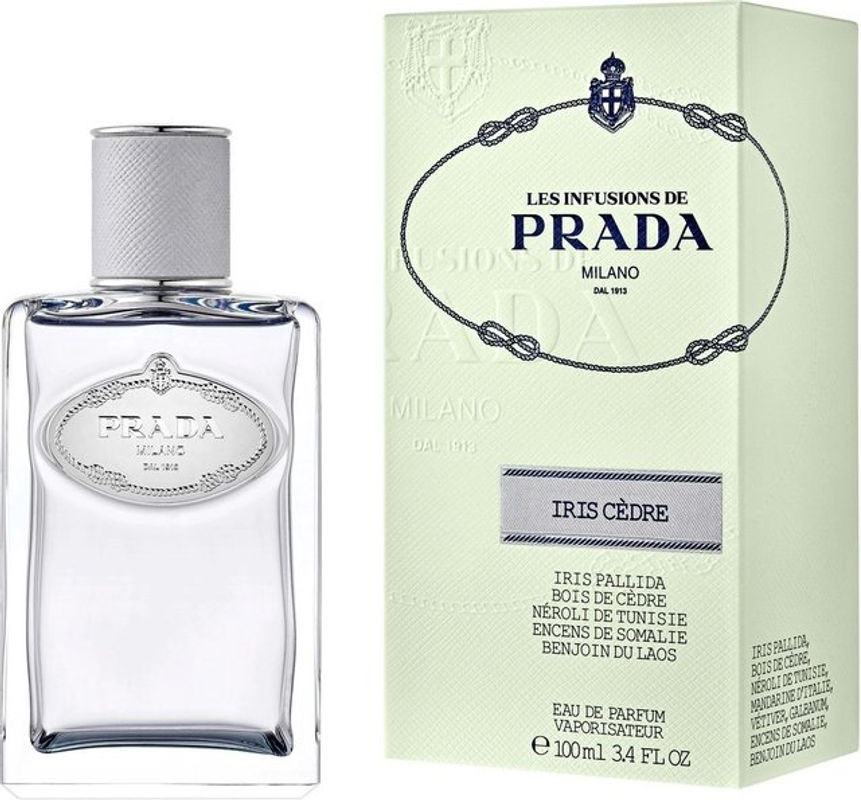Prada Les Infusions De Prada Iris Cèdre Eau de Parfum für Unisex, holzig-würzig-frisch - Bild 1