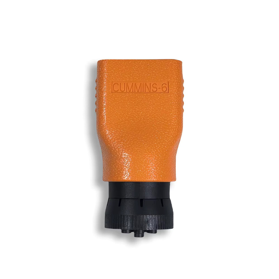 DHCCREATE 10er Set Kabelstecker Adapter für LKW-Diagnosewerkzeuge, Orange - Bild 2