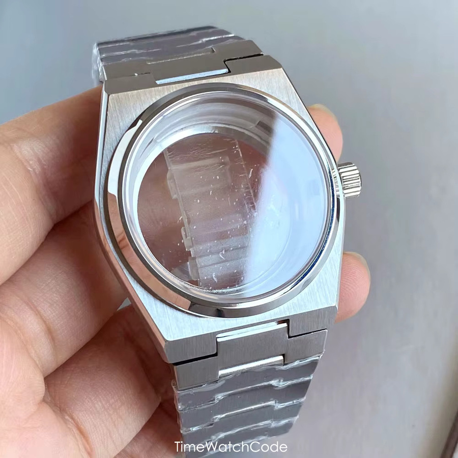 Tandorio Uhrengehäuse 40mm, 316L Edelstahl, Saphirglas, Unisex - Bild 3