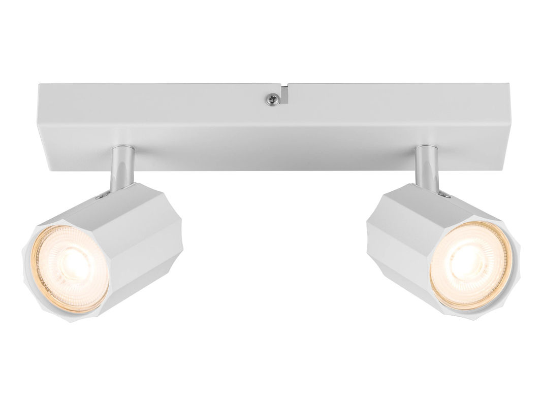 LIVARNO HOME Wand- und Deckenleuchte in Weiß mit neigbaren und schwenkbaren LED-Spots für den Innenbereich - Bild 3