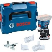 Bosch Professional Akku-Kantenfräse GKF 18V-8 solo in Blau/Schwarz mit 8mm Fräser - Bild 1