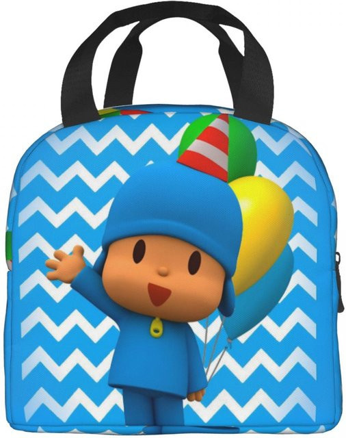 Thermisch isolierte Pocoyo Cartoon Lunchtasche von Fancy Style Studio in Mehrfarbig - Bild 1