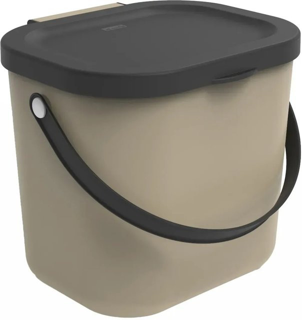 Rotho Mülleimer Albula Cappuccino Beige - Bild 1
