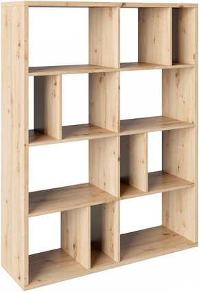 PHOENIX Raumteiler-Regal Fortuna aus Holz in Beige, B/H/T: 58 x 146,6 x 34 cm - Bild 1