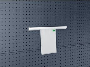 bott Präsentationsschiene für Lochplatten A4 quer, B: 1000 cm, T: 10 cm, H: 50 cm - Bild 1