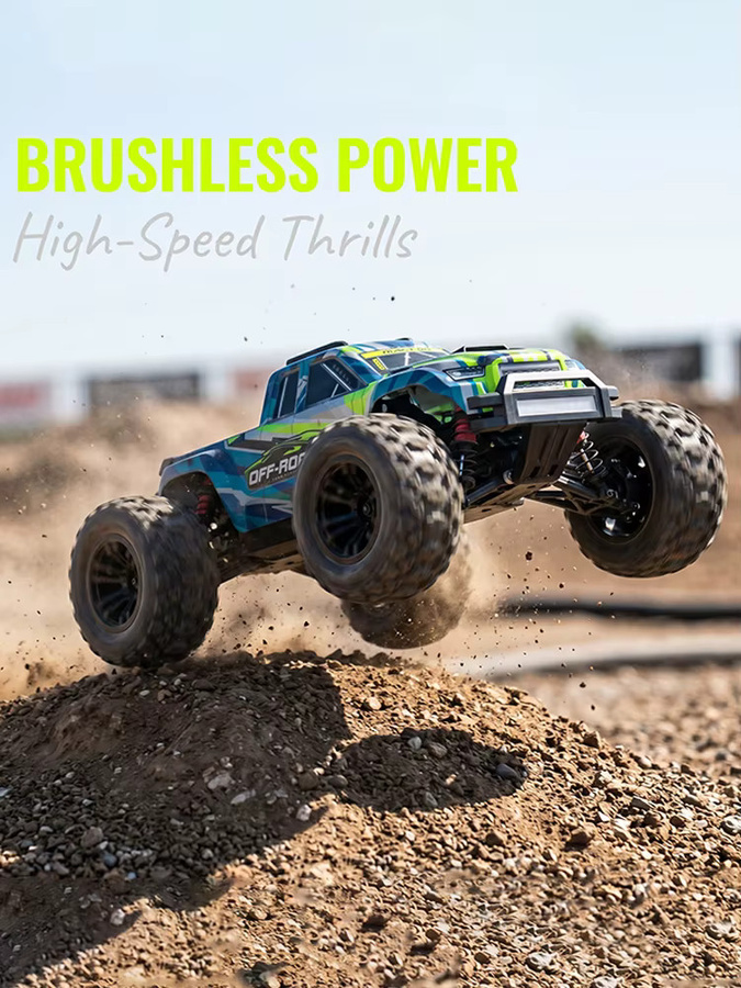 MJX 14208 RC Offroad-Auto, 1/14, 4WD, Hochgeschwindigkeits-Drift-Rennwagen, Monster-Truck, ferngesteuert - Bild 9