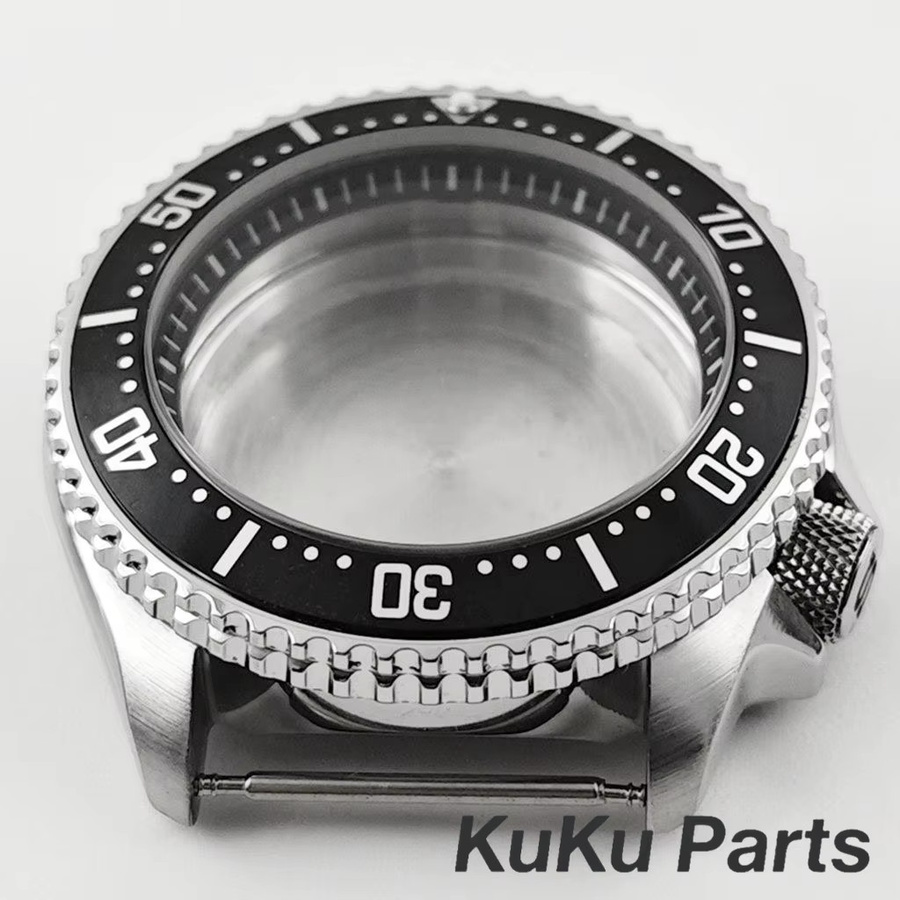 HUANXIAO Uhrengehäuse Edelstahl, Schwarz, Unisex - Bild 4