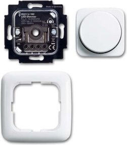 Busch-Jaeger Drehdimmer UP in Alpinweiß für den Trockenraum - Bild 2