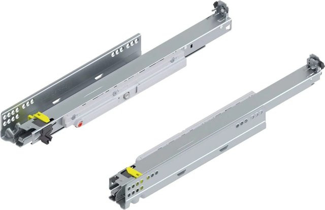 Blum Movento Vollauszug Tip On 760H4500T Nennlänge 450 mm bis 40 kg in Silber - Bild 1