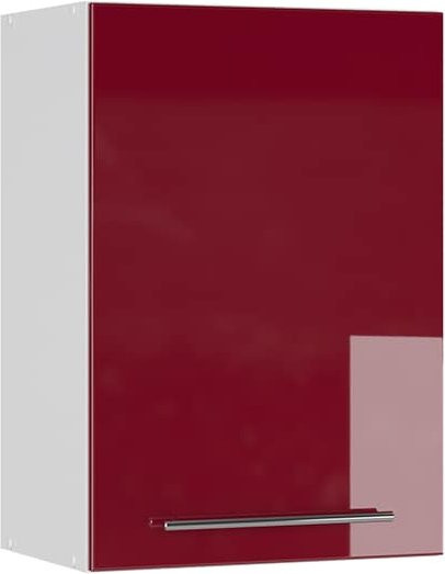 Vicco Hängeschrank Fame-Line Küchenschrank Bordeaux Hochglanz Breite: 50 cm, Höhe: 72 cm, Tiefe: 34,1 cm - Bild 1
