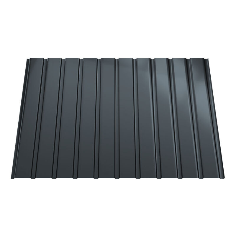 Trapezblech T7 Wand von Blachotrapez GmbH aus Stahl in Anthrazit - Bild 1