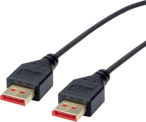 Roline DisplayPort Anschlusskabel Schwarz, Länge: 1,50 m - Bild 1