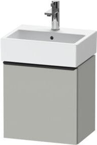 Duravit Waschtischunterschrank D-Neo Wandhängend mit 1 Tür, B/T/H: 43,4 x 32,2 x 44,0 cm, Schwarz/Grau/Weiß Matt - Bild 1