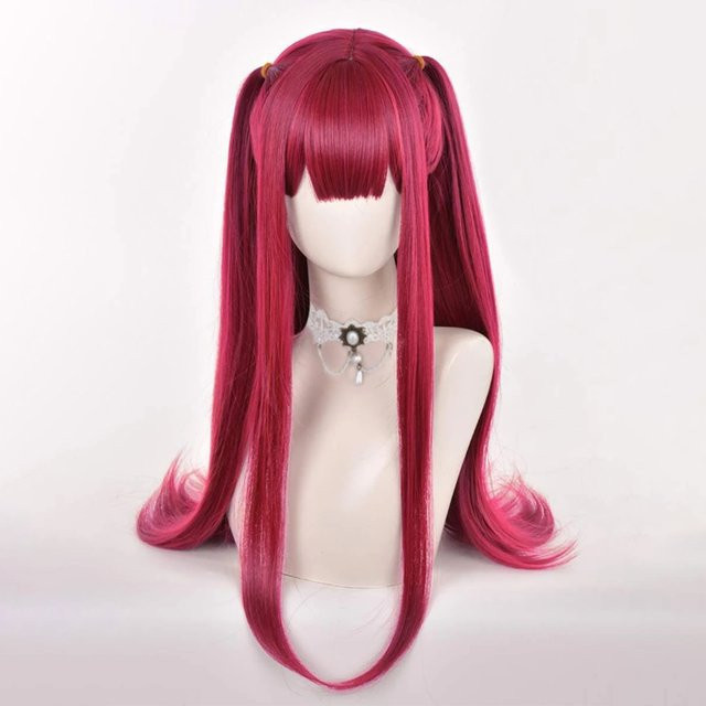 Natal Perücke, lange gerade Synthetik-Perücke, rot, 55,9 cm, Damen - Bild 1