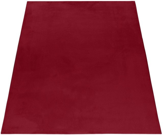 Ayyildiz Kurzflorteppich Pouffy Rot B: 160 cm, L: 230 cm - Bild 1