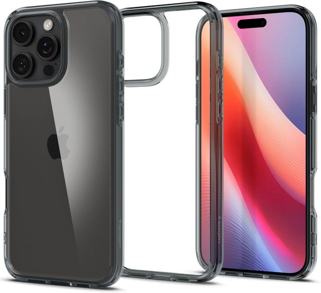 Spigen Ultra Hybrid Schutzhülle für Apple iPhone 16 Pro in Rauchgrau - Bild 1