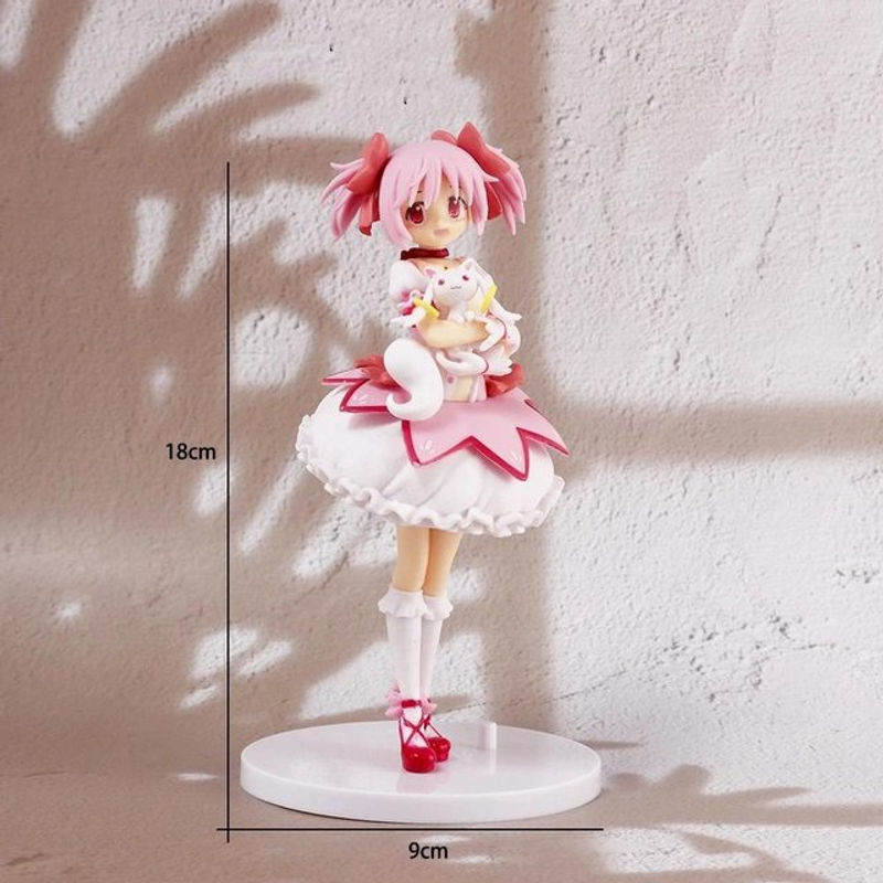 Fashnics Anime Figur Kaname Madoka aus Puella Magi Madoka Magica, Farbe: pink, Höhe: 17 cm - Bild 1
