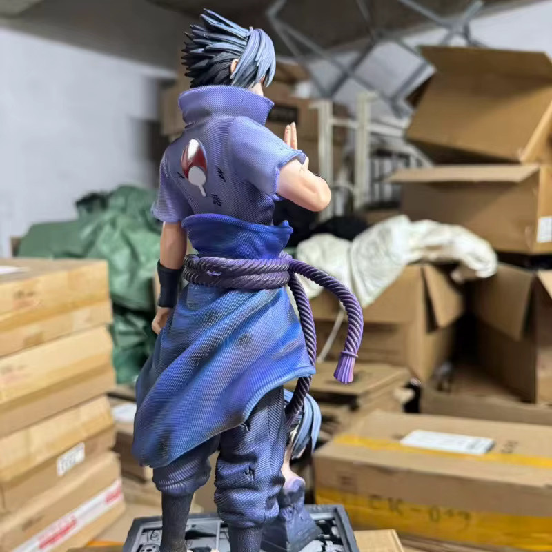 Bandai Naruto Sasuke Six Realms Uchiha, Anime-Figur, beweglich, 33 cm - Bild 2