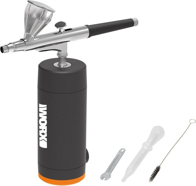 Worx MakerX 20 V Akku-Airbrush WX742.9 elektrisches Handgerät mit Cleaning-Set - Bild 1