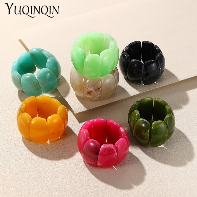 YUQINQIN Armband, Bunt, Vintage, Damen - Bild 1