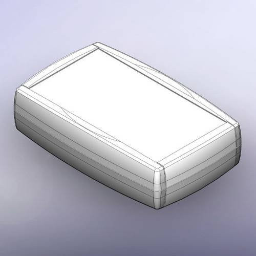 TEKO TN33.29 Universal-Gehäuse aus ABS und TPU in Schwarz und Dunkelgrau, B/T/H: 155 x 96 x 40,6 mm - Bild 1
