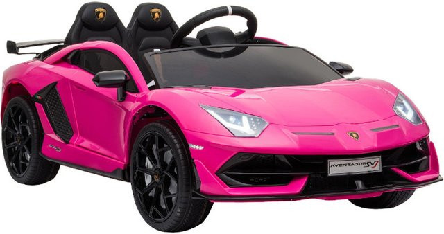 TPFLiving Lamborghini Aventador SVJ Elektro-Kinderauto, Doppelsitzer, rosa - Bild 1