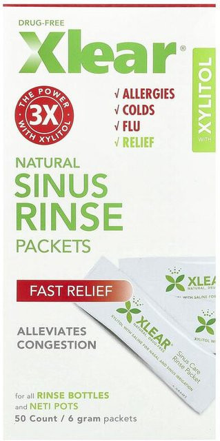 Xlear Nasenspülbeutel, 50 Stück, je 6 g - Bild 1