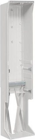Hager ZAL142 Verteilersäule leer Grau RAL 7035 H x B x T: 142,0 x 32,0 x 22,5 cm - Bild 1