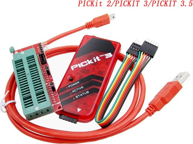 Si Tai&SH Universal Programmieradapter für PICKIT 3, PICKIT 3.5 und PIC ICD2 in Rot - Bild 1