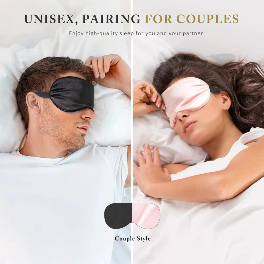Hot Trave Schlafmaske aus Seide, Unisex - Bild 5