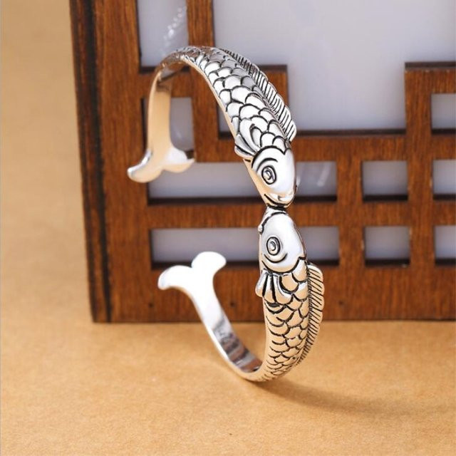 ZTRLIUA Armband, Sterling Silber, Fisch, Unisex - Bild 1