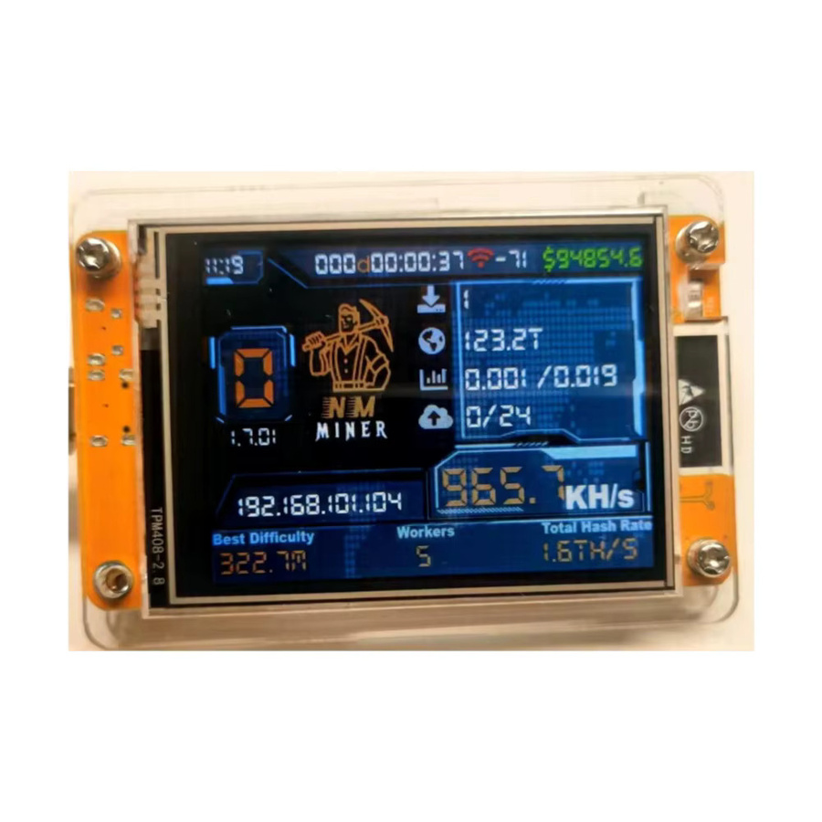 Heltec Automation NerdMiner V2 Lucky Miner ESP32 mit 4,0 Zoll Smart Display für Bitcoin Solo Lottery Krypto Mining 960KH/s - Bild 4