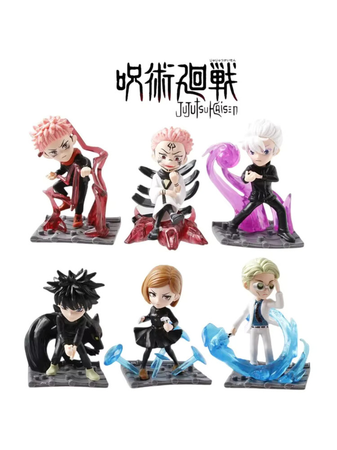 Bandai Jujutsu Kaisen Anime-Figuren Satoru Gojo und Sukuna Sammlermodelle in 6 verschiedenen Stilen - Bild 4
