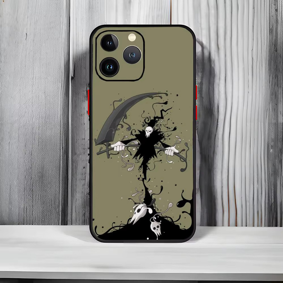 Anime Passionate Soul Eater Handyhülle in Schwarz Matt, stoßfest und dünn für iPhone 17, 16, 15 und 14 Pro Max - Bild 5