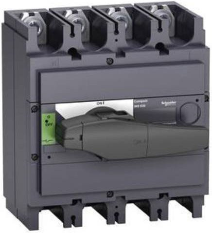 Schneider Electric Lasttrennschalter 400A 250 V/DC 690 V/AC in Schwarz und Grau - Bild 1
