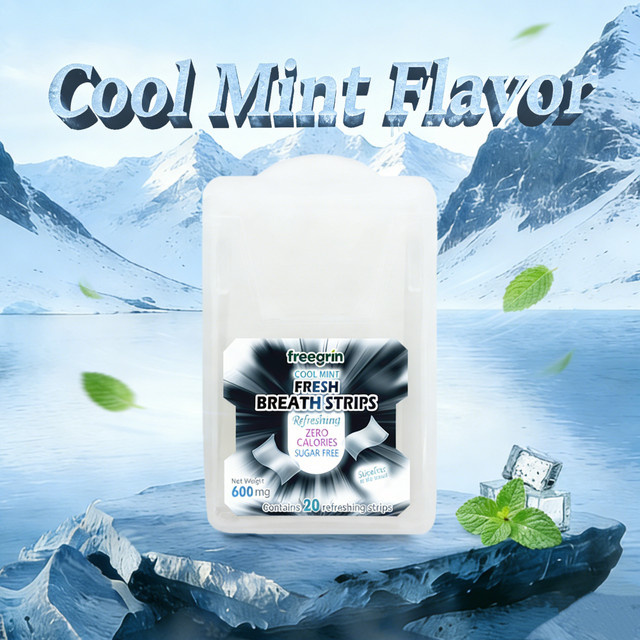 FREEGRIN Mundstreifen Cool Mint, Unisex - Bild 1
