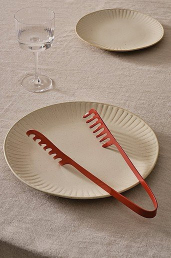Viking Pastazange aus Edelstahl in Silber und Rot - Bild 1
