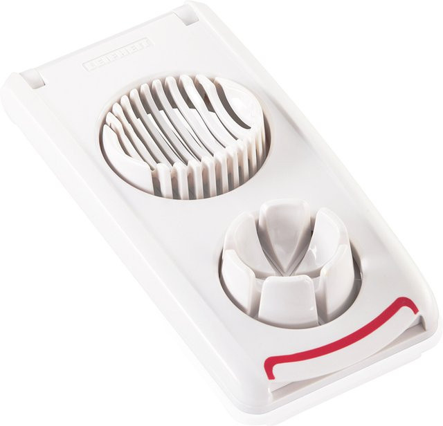 Leifheit Eierschneider Combi ComfortLine in Rot und Weiß - Bild 1